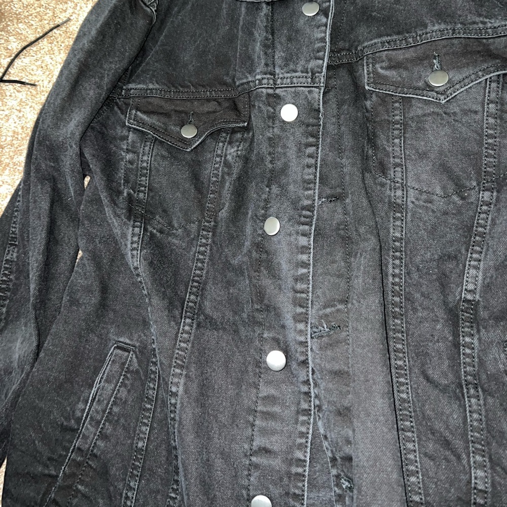 Brand new black hey Arnold jean jacket